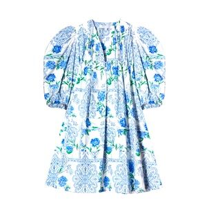 Hunter Bell Jenkins Dress Floral Medallion size XS